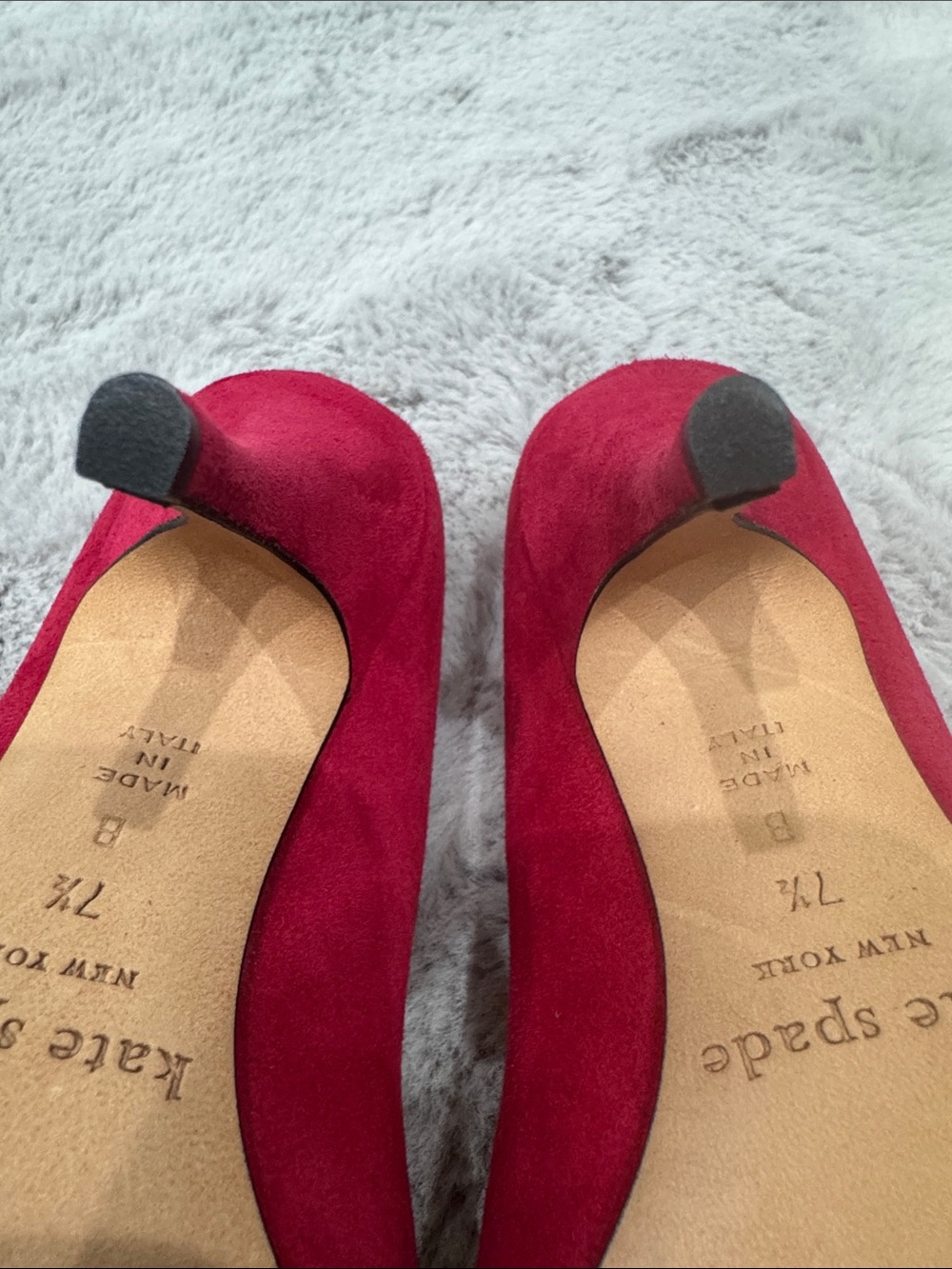 kate spade Hot Pink Pointed-Toe Stiletto Heels - Picture 5 of 5